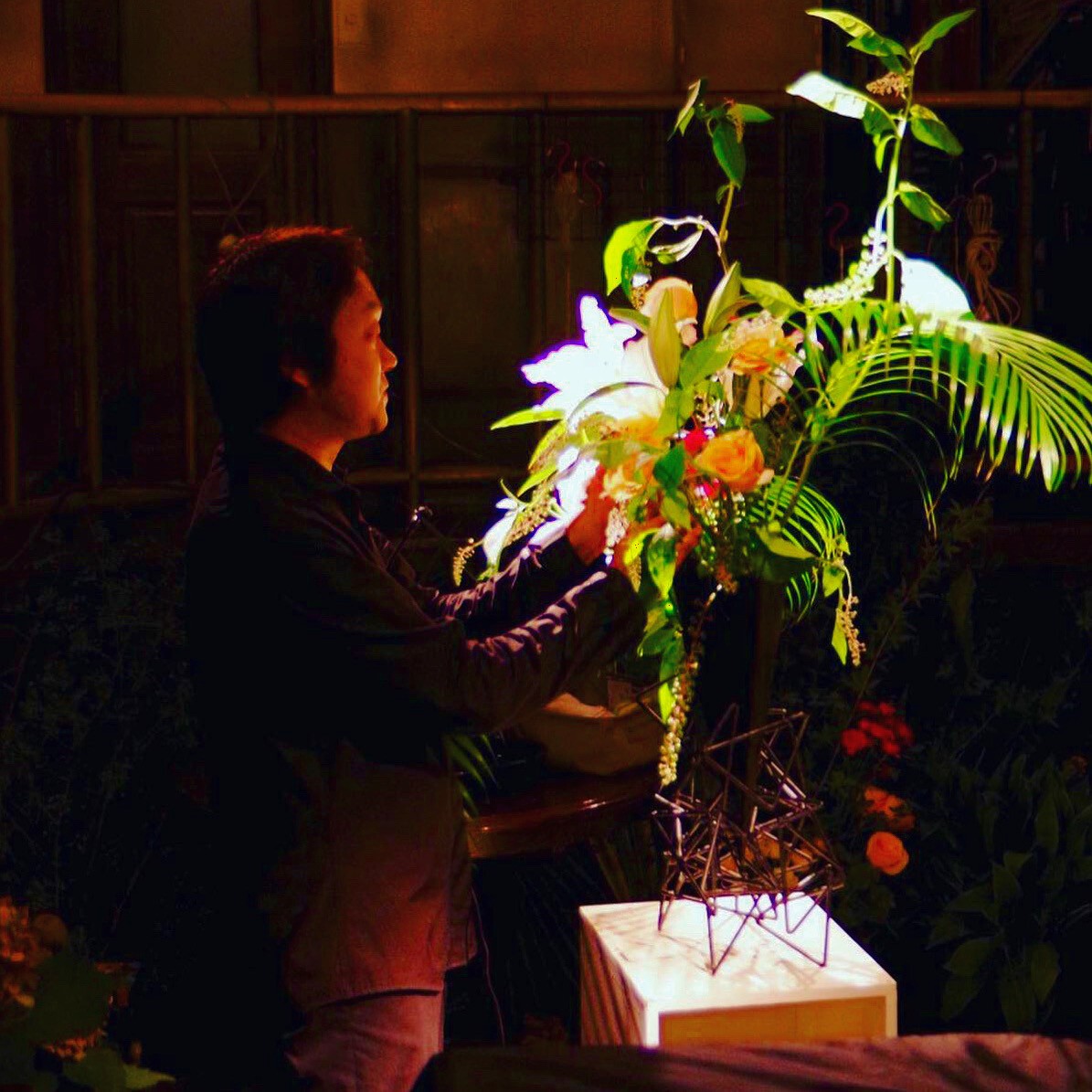 Ikebana & Music エンタメ！ 齊藤青夷いけばなライブ